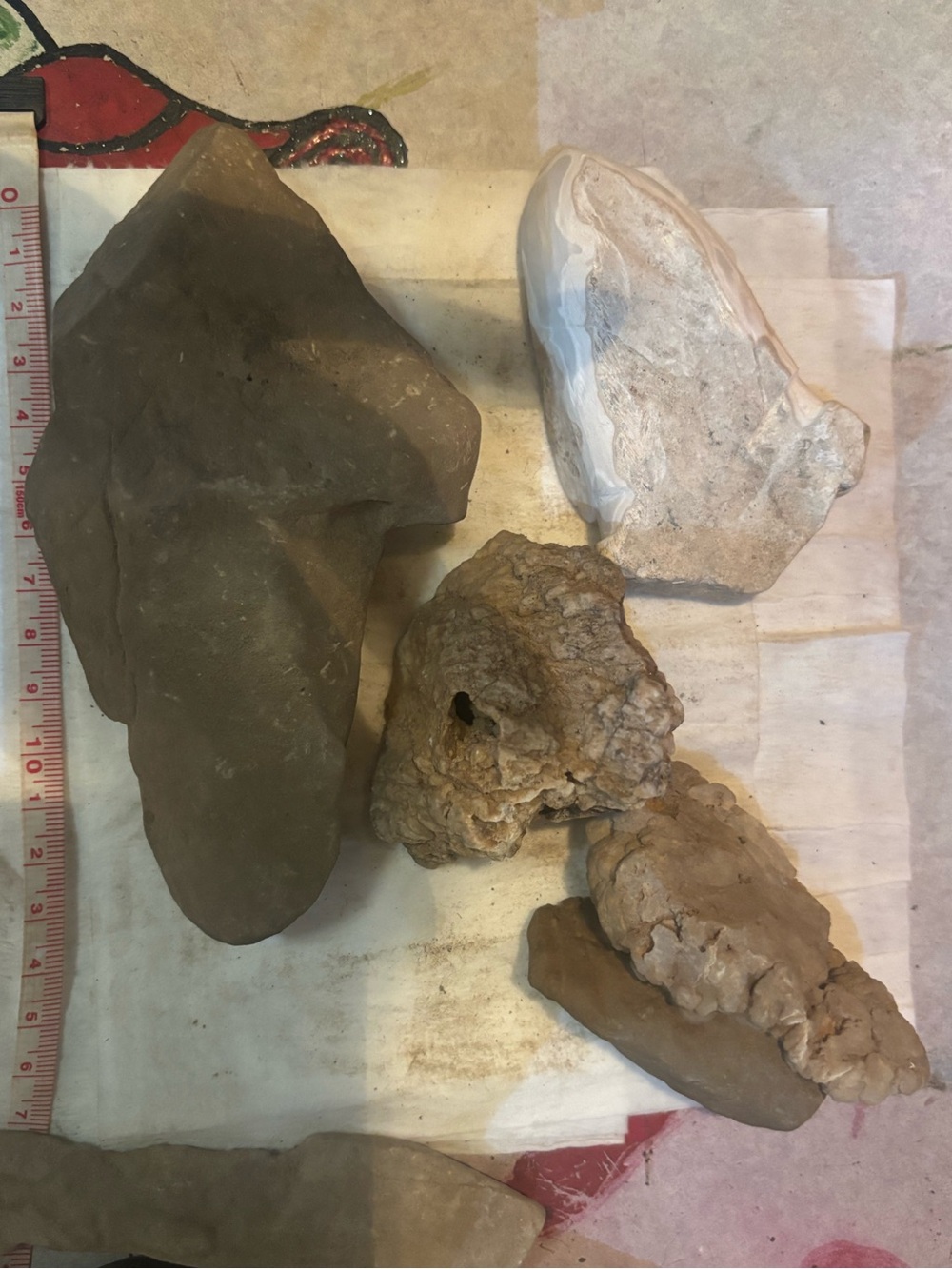 Archaeological Indian artifacts